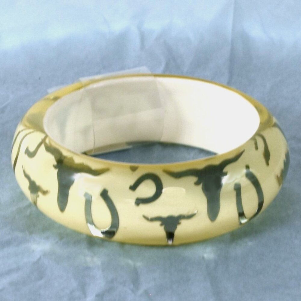 Longhorn Bangle Bracelet Fashion Leader NWT